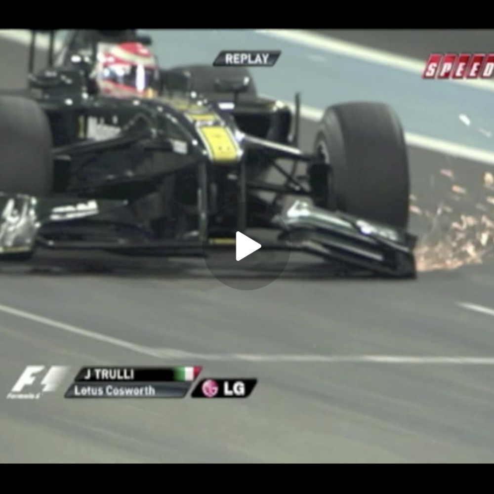 Formula 1 – Abu Dhabi Crashes and Mishaps – 2010